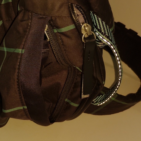 lululemon athletica Black Backpack with Green Grid Pattern - Picture 11 of 14